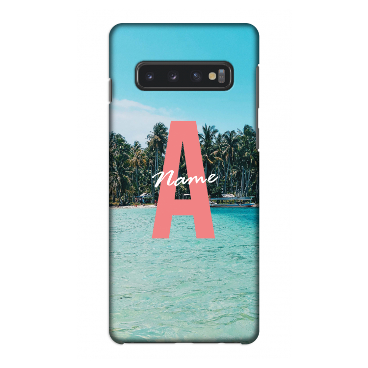 Pacific Dream: Samsung Galaxy S10 4G Volledig Geprint Hoesje