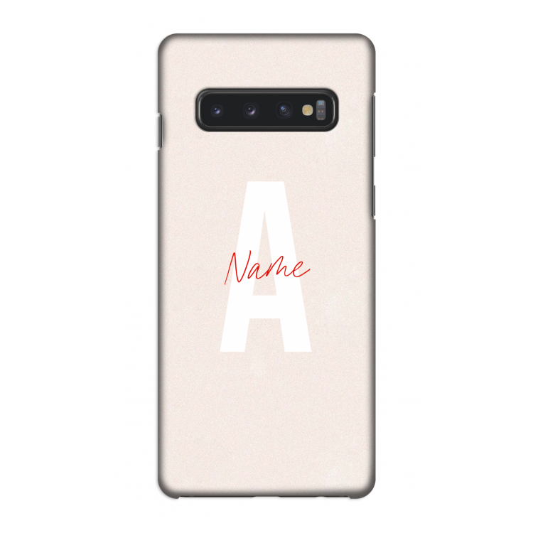 Strawberry Milkshake: Samsung Galaxy S10 4G Volledig Geprint Hoesje
