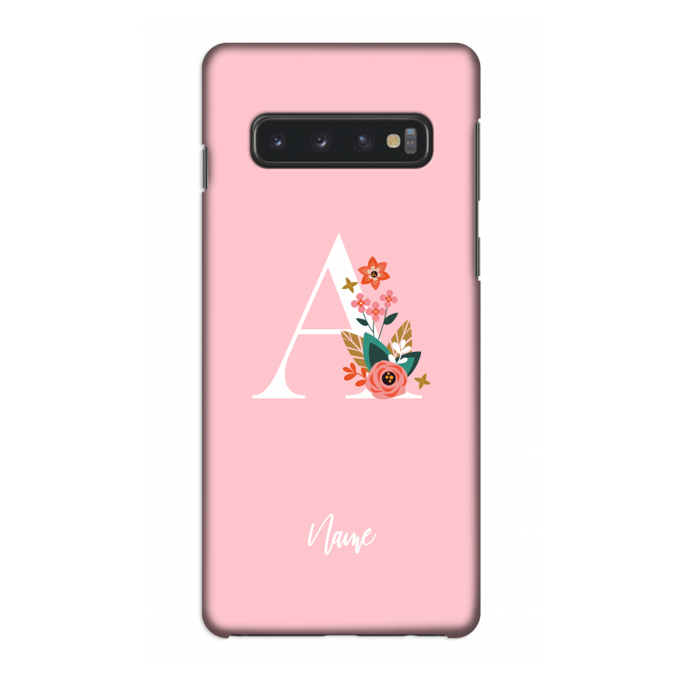 Pink Bouquet: Samsung Galaxy S10 4G Volledig Geprint Hoesje