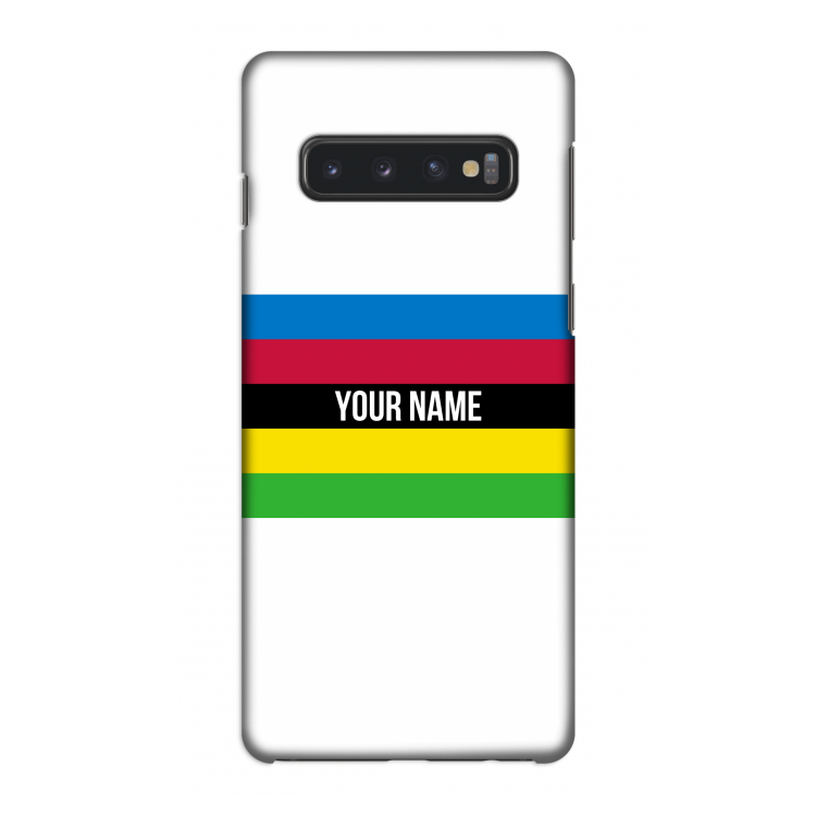 WK Wielrennen: Samsung Galaxy S10 4G Volledig Geprint Hoesje