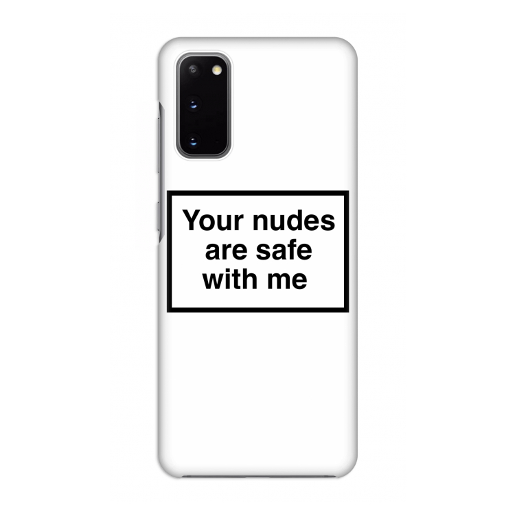 Safe with me: Volledig geprint Samsung Galaxy S20 Hoesje