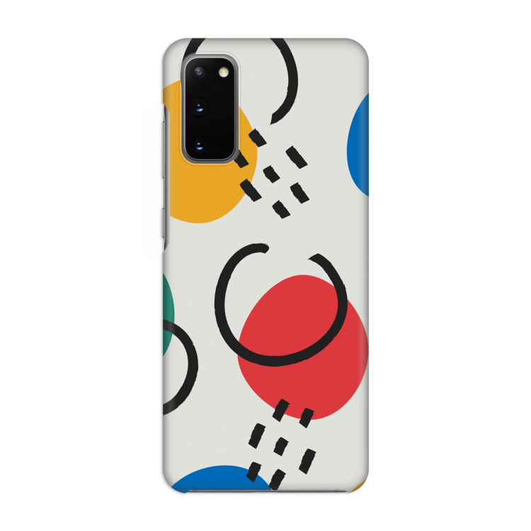 Illustratieve pop 3: Volledig geprint Samsung Galaxy S20 Hoesje