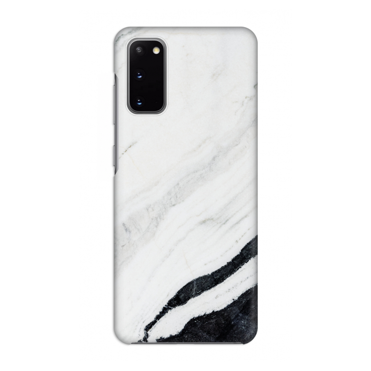 Elegante marmer: Volledig geprint Samsung Galaxy S20 Hoesje