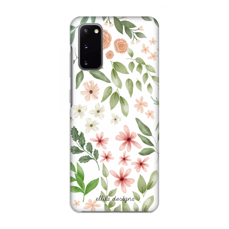 Botanical sweet flower heaven: Volledig geprint Samsung Galaxy S20 Hoesje