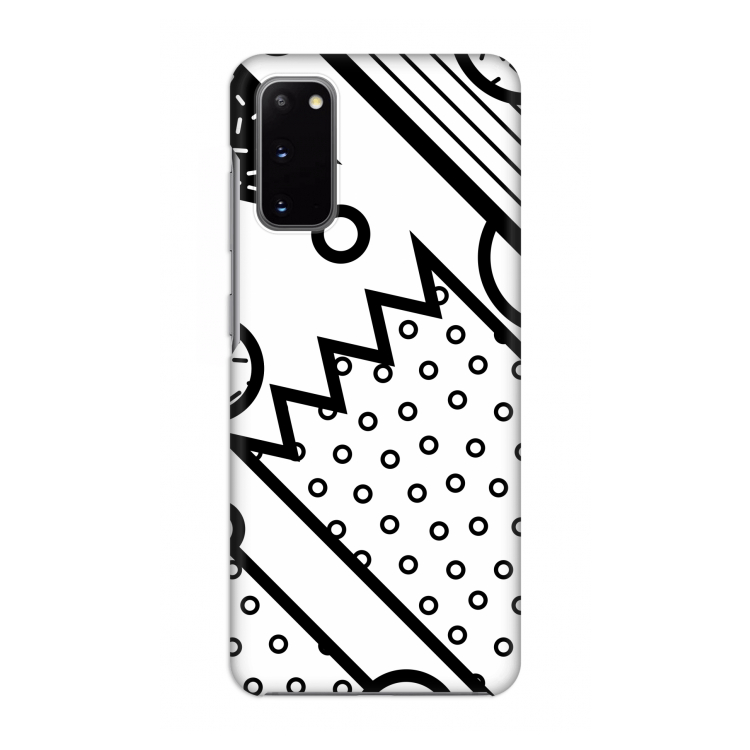Pop Art #4: Volledig geprint Samsung Galaxy S20 Hoesje