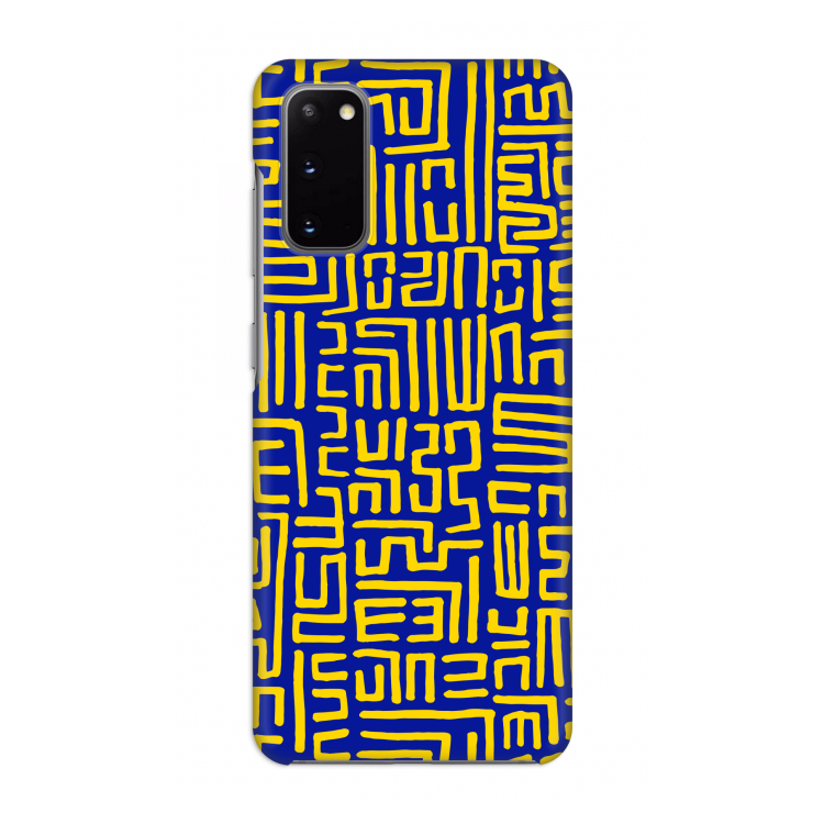 Majorelle Blue Print: Volledig geprint Samsung Galaxy S20 Hoesje
