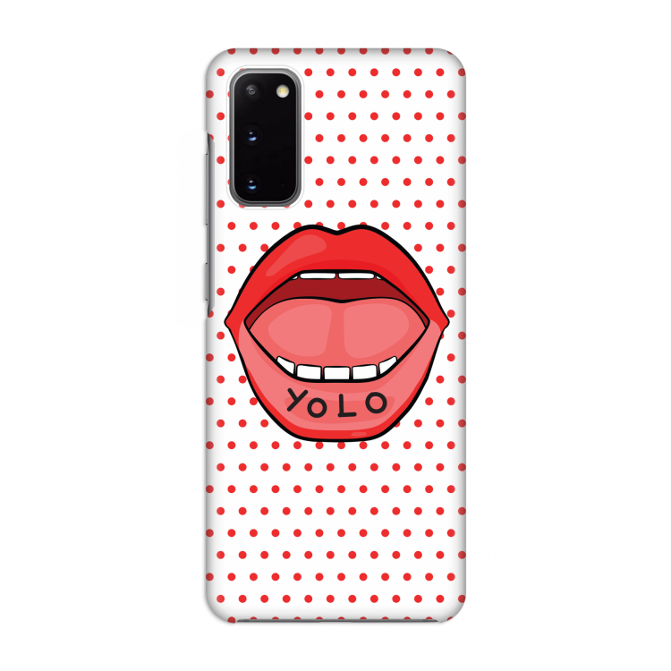 Yolo Denise: Volledig geprint Samsung Galaxy S20 Hoesje