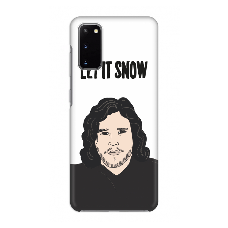 Let It Snow: Volledig geprint Samsung Galaxy S20 Hoesje