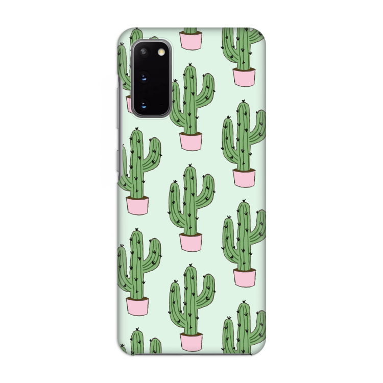 Cactus Lover: Volledig geprint Samsung Galaxy S20 Hoesje
