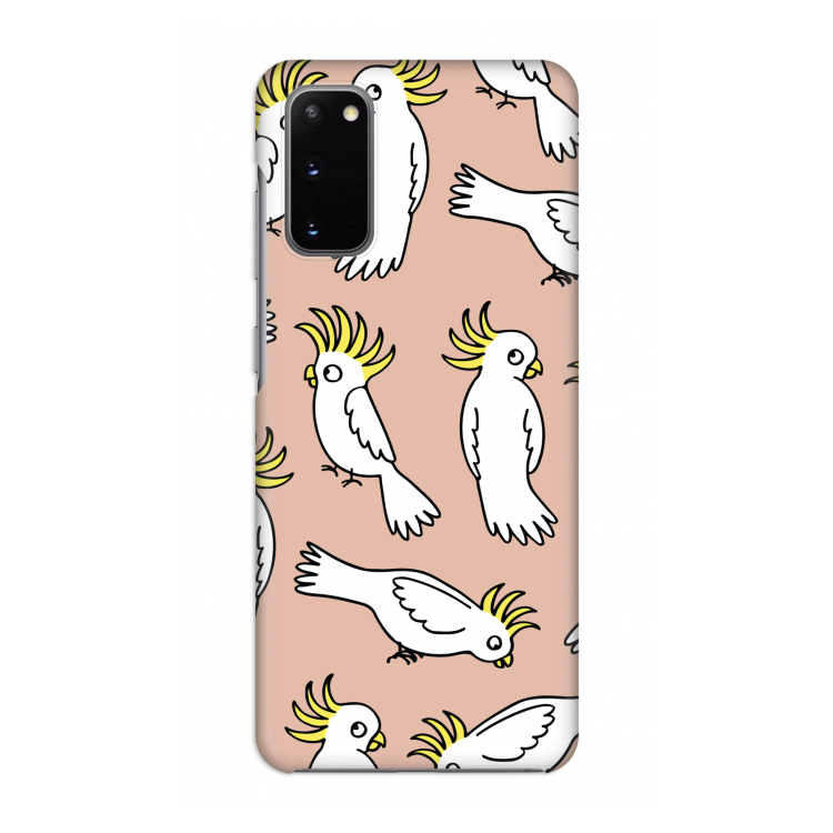 Papegaai: Volledig geprint Samsung Galaxy S20 Hoesje