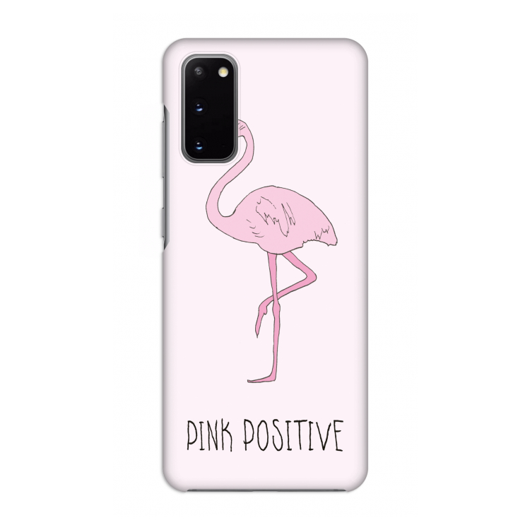 Pink positive: Volledig geprint Samsung Galaxy S20 Hoesje