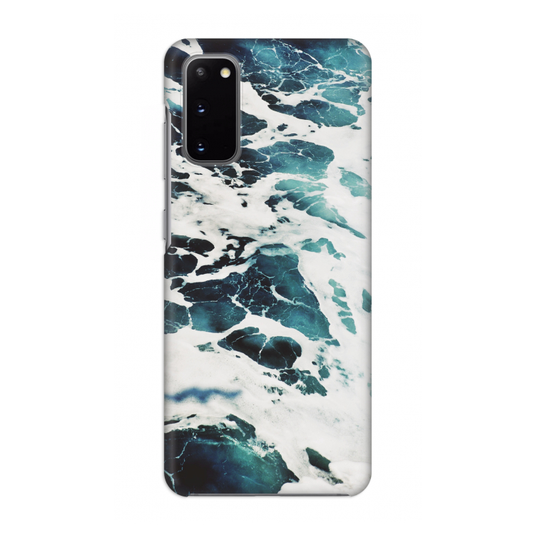 Golven: Volledig geprint Samsung Galaxy S20 Hoesje
