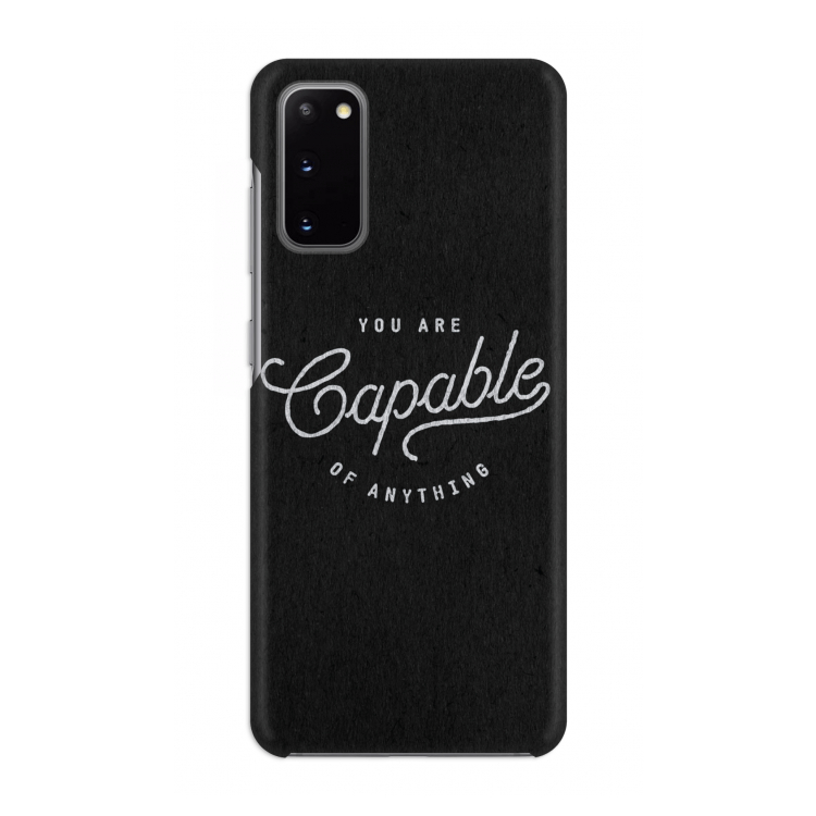 Capable: Volledig geprint Samsung Galaxy S20 Hoesje