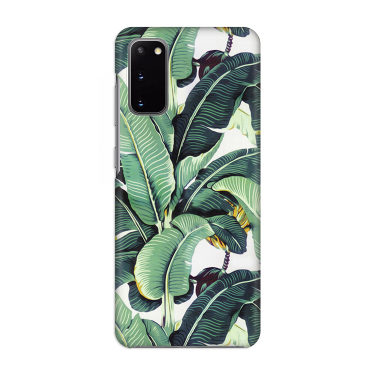 Bananenbladeren: Volledig geprint Samsung Galaxy S20 Hoesje