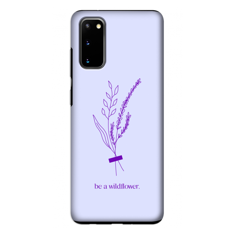 Be a wildflower: Samsung Galaxy S20 Tough Case