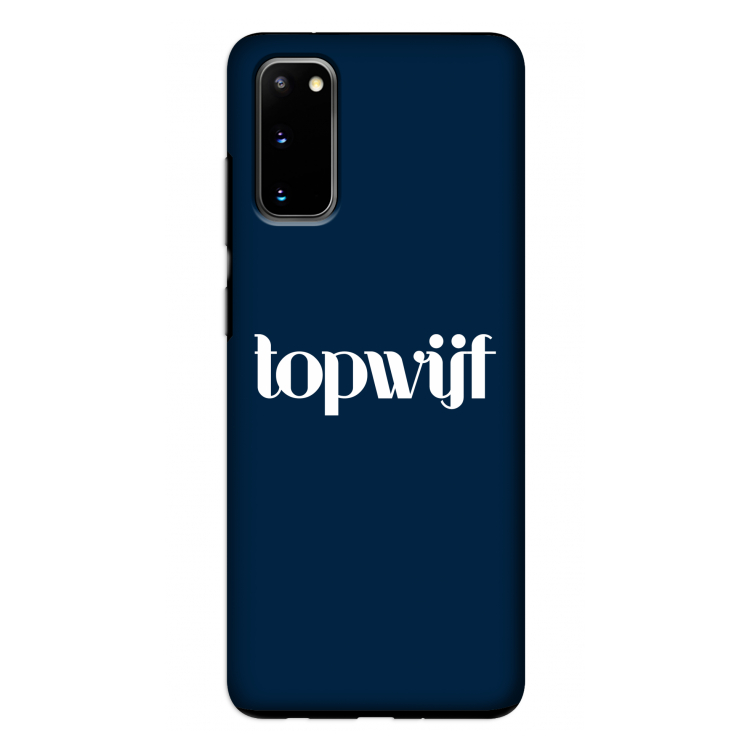 Topwijf Navy: Samsung Galaxy S20 Tough Case