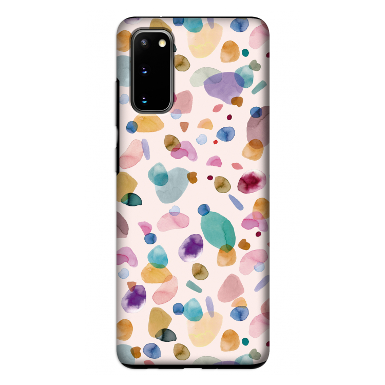 Terrazzo Memphis Pink: Samsung Galaxy S20 Tough Case