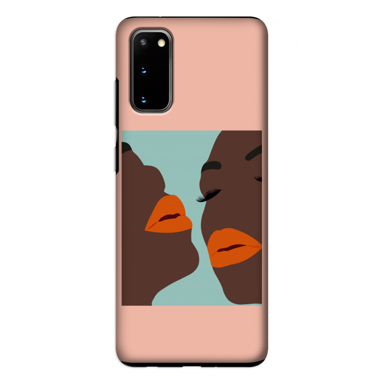 Orange lips: Samsung Galaxy S20 Tough Case