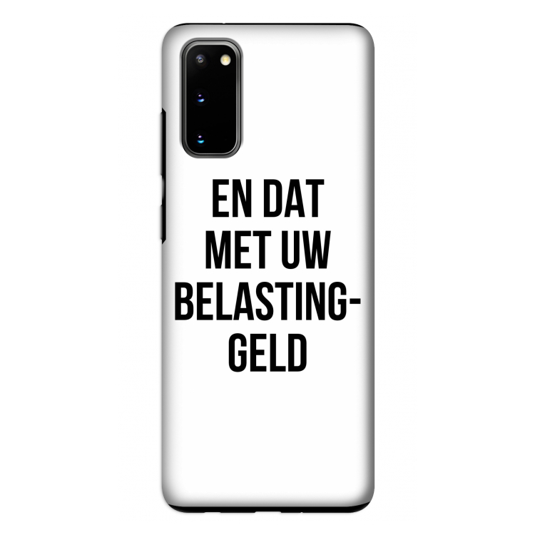 Belastinggeld: Samsung Galaxy S20 Tough Case
