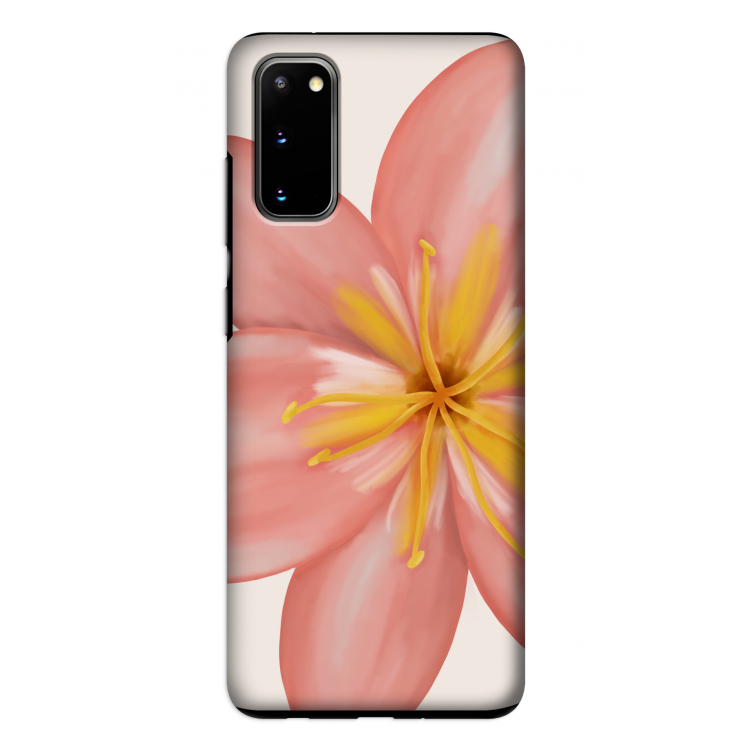 Pink Ellila Flower: Samsung Galaxy S20 Tough Case