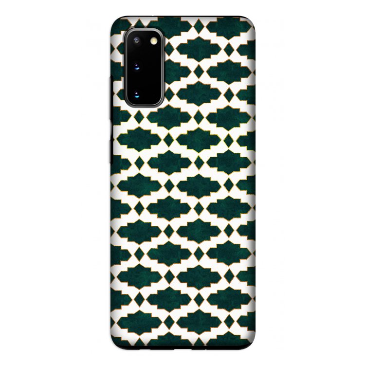 Moroccan tiles: Samsung Galaxy S20 Tough Case