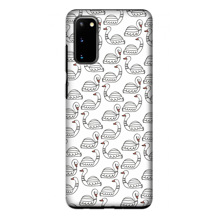 Zwanen: Samsung Galaxy S20 Tough Case