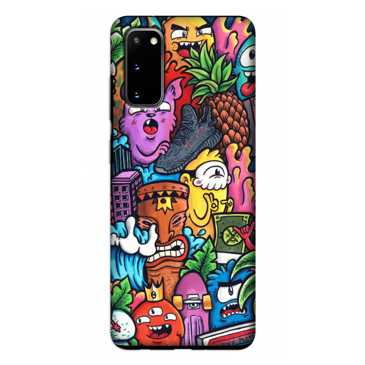 Vexx Mixtape: Samsung Galaxy S20 Tough Case