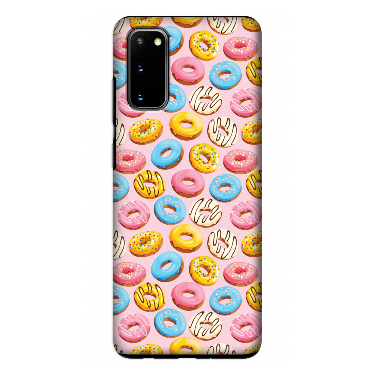 Pink donuts: Samsung Galaxy S20 Tough Case