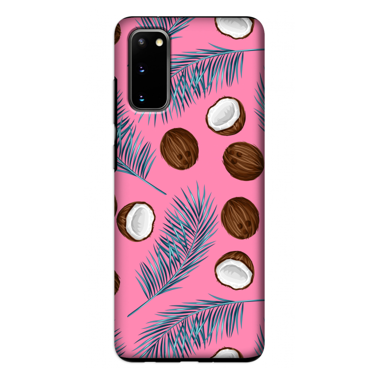 Kokosnoot roze: Samsung Galaxy S20 Tough Case