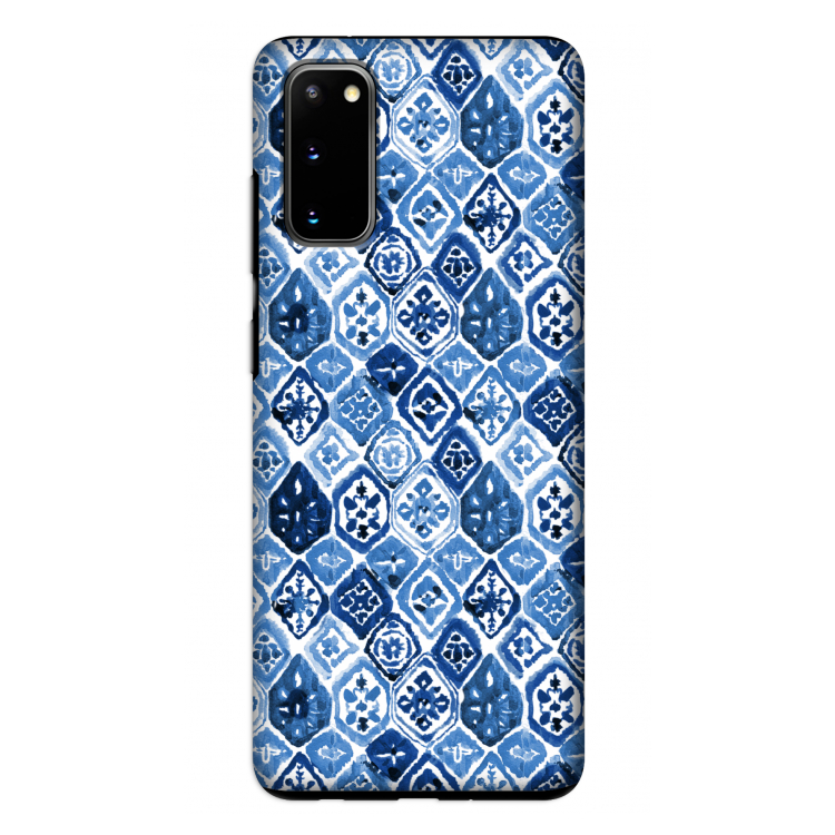 Blauw motief: Samsung Galaxy S20 Tough Case