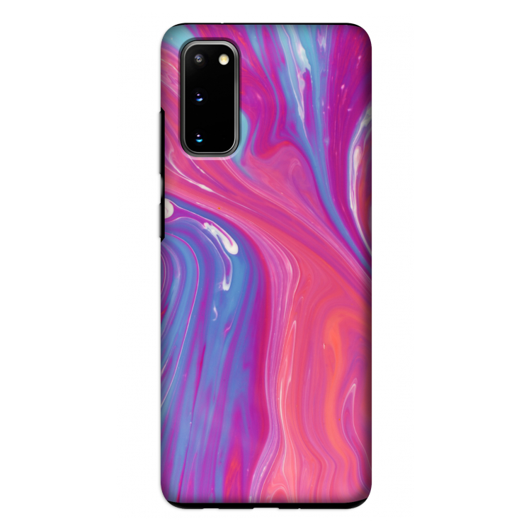 Paarse stroom: Samsung Galaxy S20 Tough Case