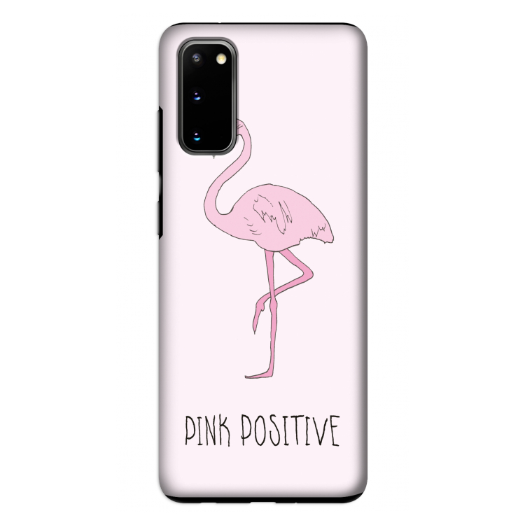 Pink positive: Samsung Galaxy S20 Tough Case