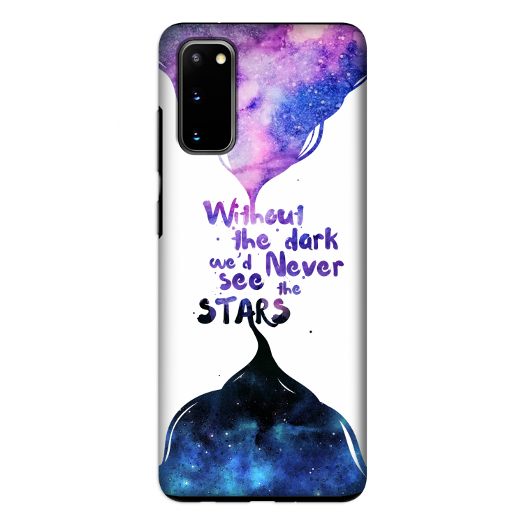 Stars quote: Samsung Galaxy S20 Tough Case