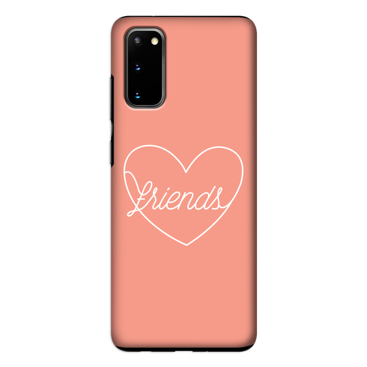 Friends heart: Samsung Galaxy S20 Tough Case