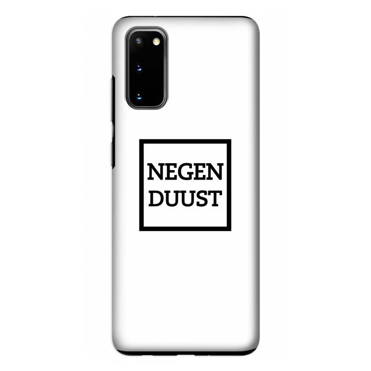 Negenduust vierkant: Samsung Galaxy S20 Tough Case
