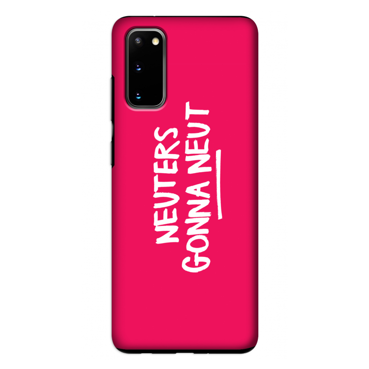 Neuters (roze): Samsung Galaxy S20 Tough Case