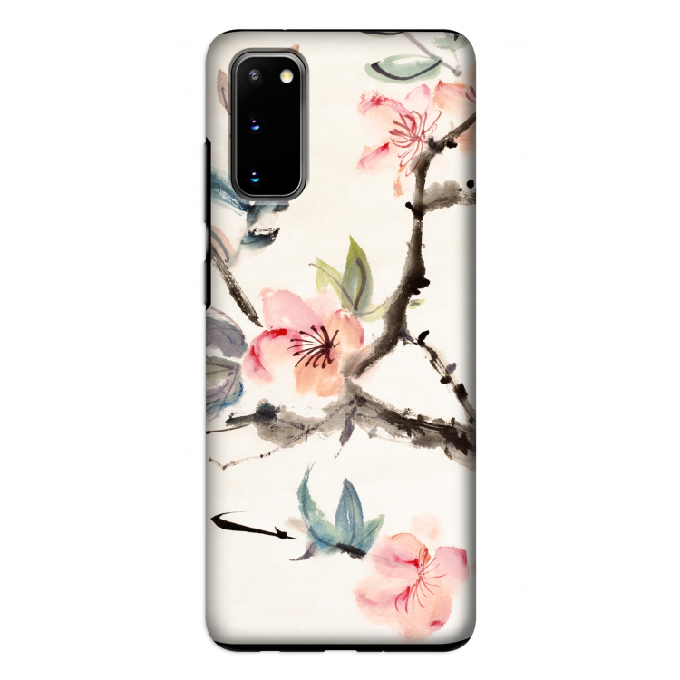 Japanse bloemen: Samsung Galaxy S20 Tough Case