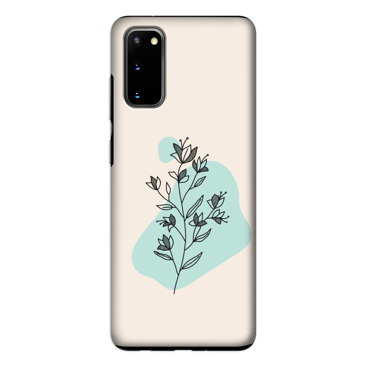Violets are blue: Samsung Galaxy S20 Tough Case