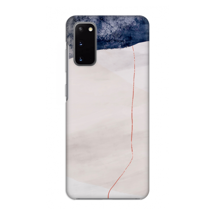 Stone White: Volledig geprint Samsung Galaxy S20 Hoesje
