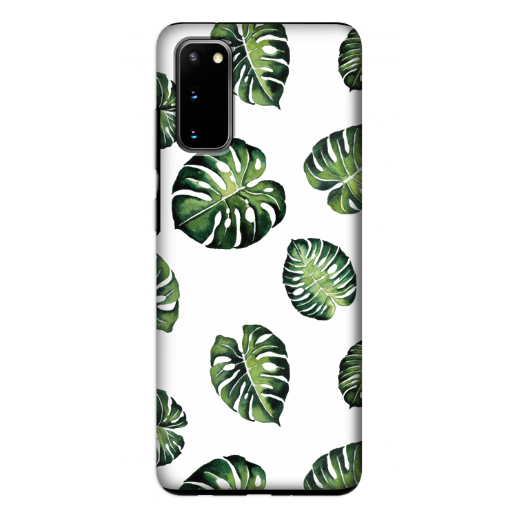 Tropische bladeren: Samsung Galaxy S20 Tough Case