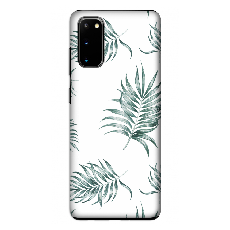 Simple leaves: Samsung Galaxy S20 Tough Case