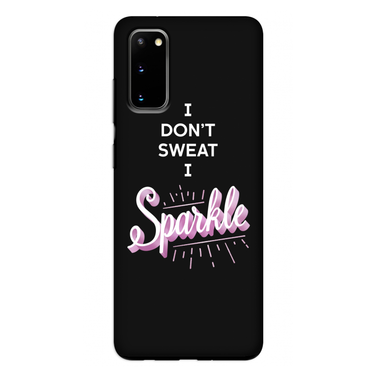 Sparkle quote: Samsung Galaxy S20 Tough Case