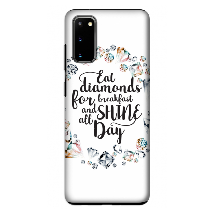 Diamonds: Samsung Galaxy S20 Tough Case