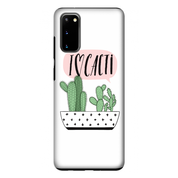 I love cacti: Samsung Galaxy S20 Tough Case