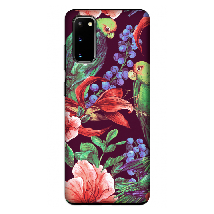 Papegaaien: Samsung Galaxy S20 Tough Case