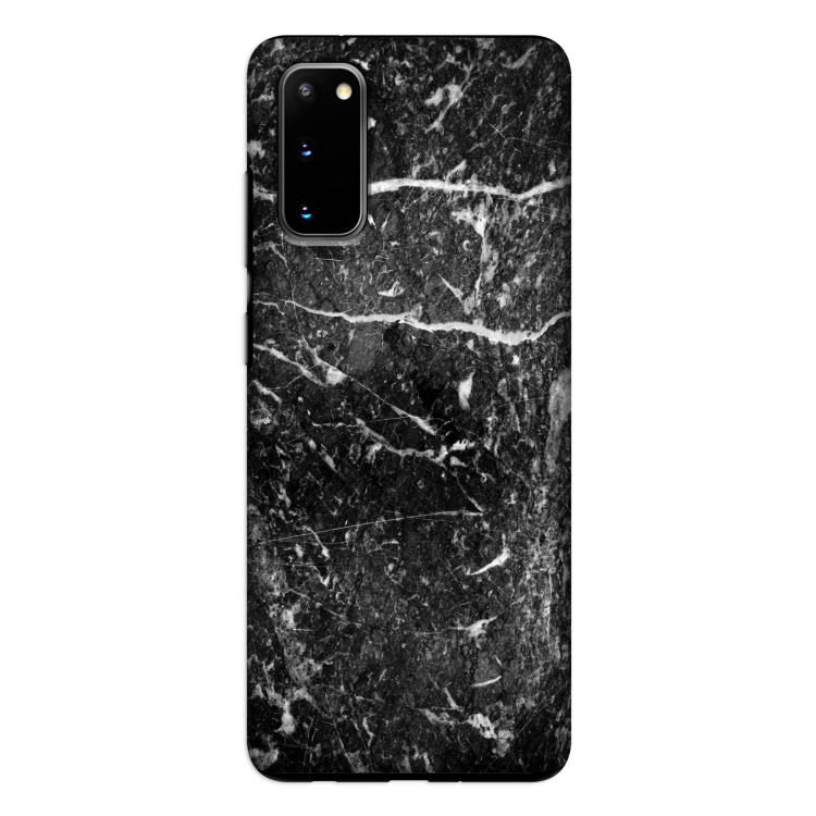 Zwart marmer: Samsung Galaxy S20 Tough Case