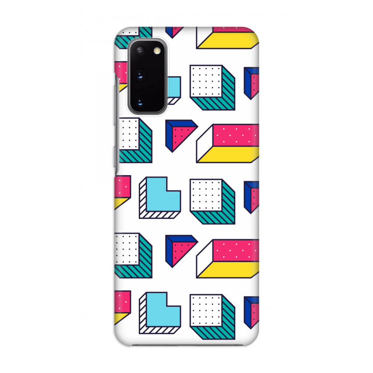 8-bit N°7: Volledig geprint Samsung Galaxy S20 Hoesje