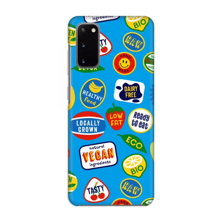 Fruitsticker: Volledig geprint Samsung Galaxy S20 Hoesje