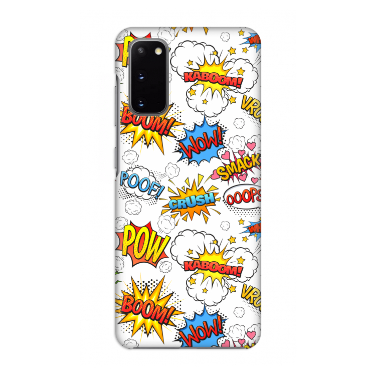 Pow Smack: Volledig geprint Samsung Galaxy S20 Hoesje