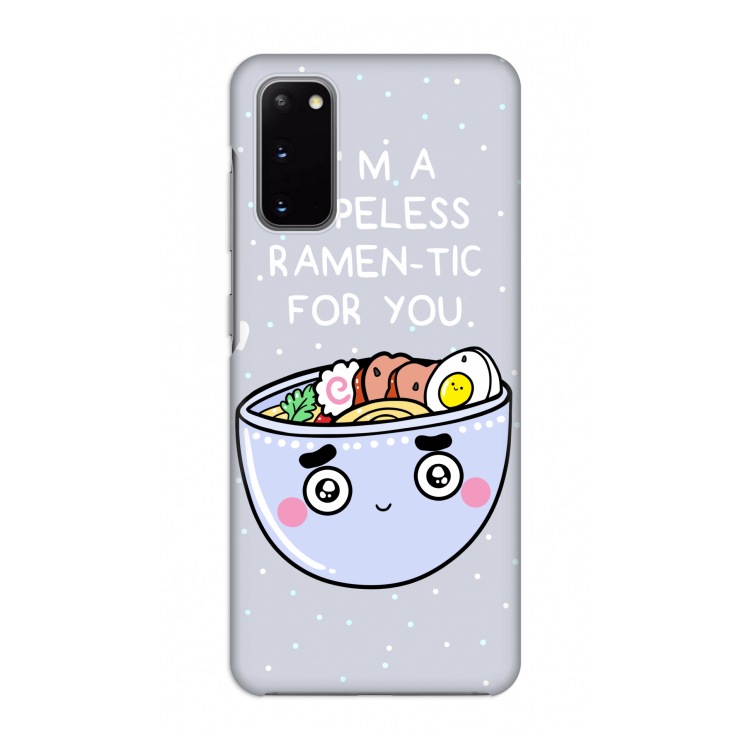 I'm A Hopeless Ramen-Tic For You: Volledig geprint Samsung Galaxy S20 Hoesje